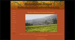 Desktop Screenshot of berberzucht.at