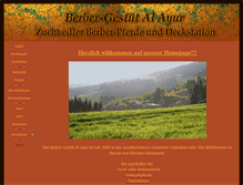 Tablet Screenshot of berberzucht.at